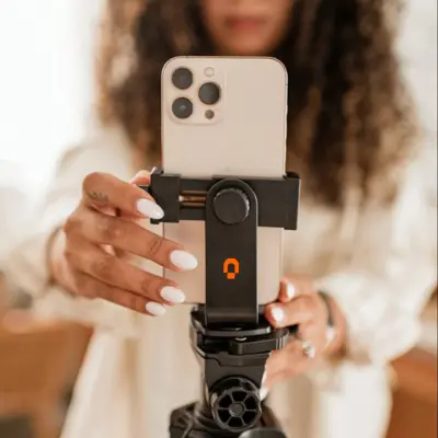 Filming a short-form video