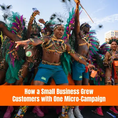 Case Study of a small business, growing using one focused micro-campaign